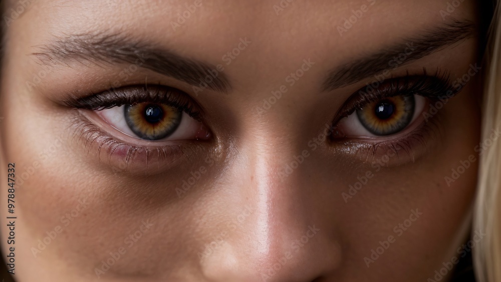 Naklejka premium eye, eyes, woman, face, beauty,