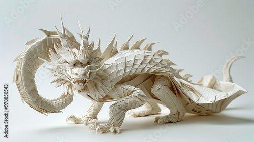 Oragami dragon japanese