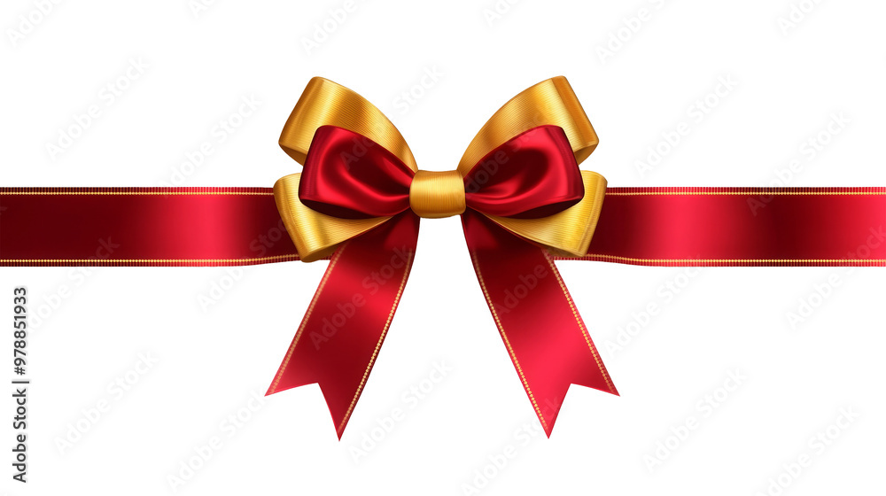 color bow ribbon isolated on white color bow ribbon isolated on white