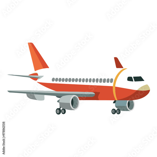 airplane in the sky