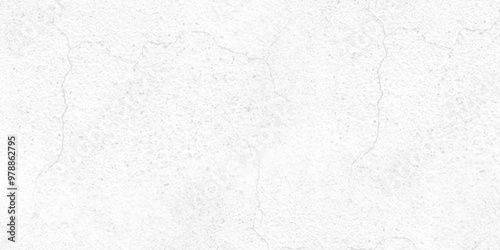 Abstract background with white, gray grunge dirty painted wall texture design. old rough and grunge texture crack wall design. white natural smooth cement concrete wall texture. white paper texture.