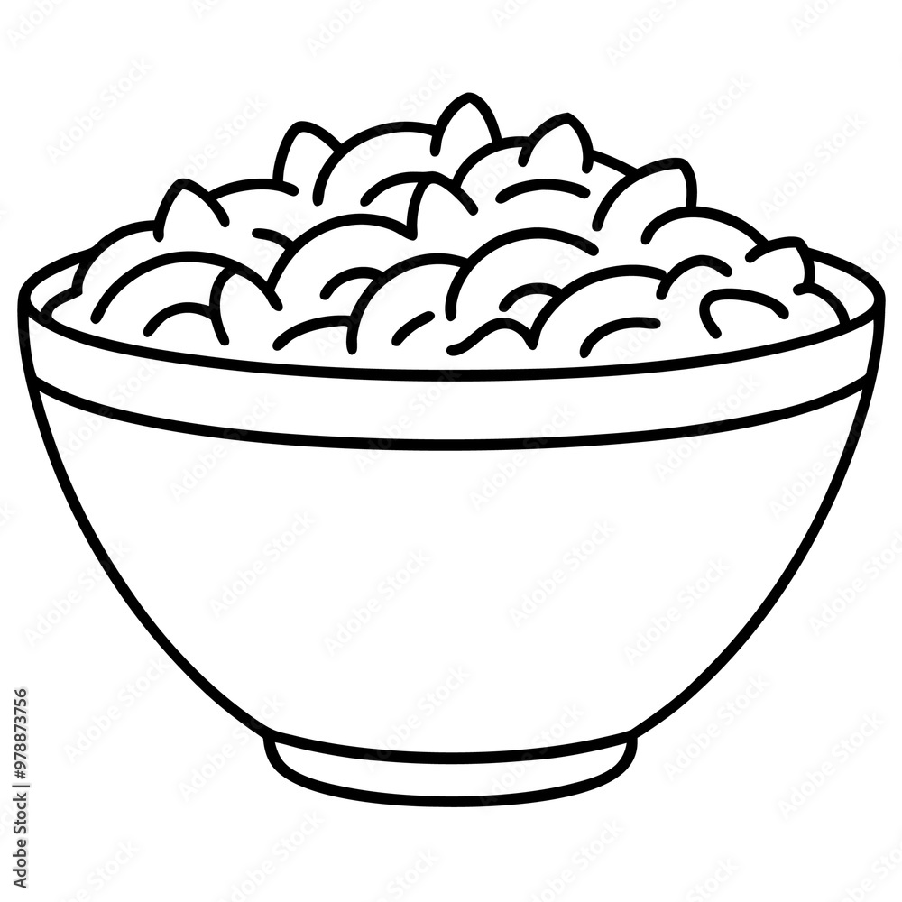 macaroni outline coloring book page line art drawing macaroni outline coloring book page line art drawing