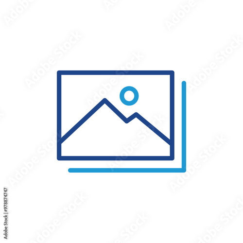 Free Download Picture icon, image file sign vector - GFXLoad