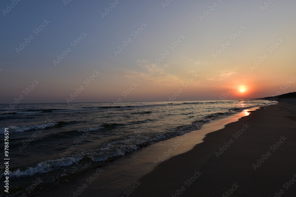 Baltic Sea beach in Jantar September 2024 Baltic Sea beach in Jantar September 2024