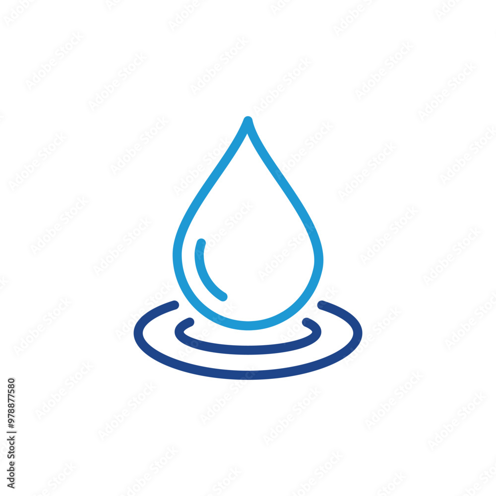 Drop water icon, Drop water sign vector Drop water icon, Drop water sign vector