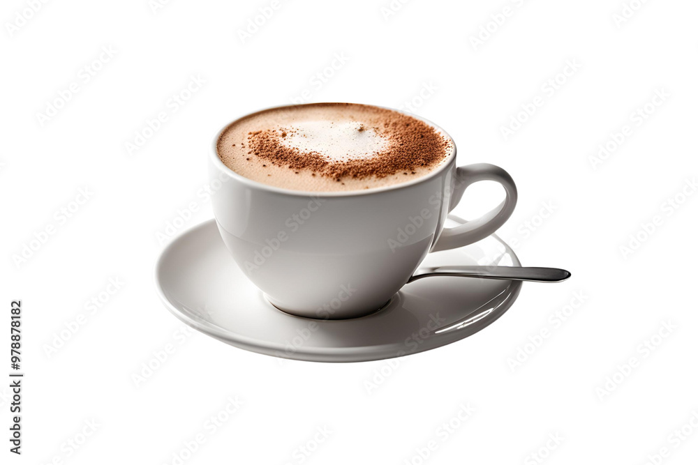 Fototapeta premium Cappuccino coffee cup 
