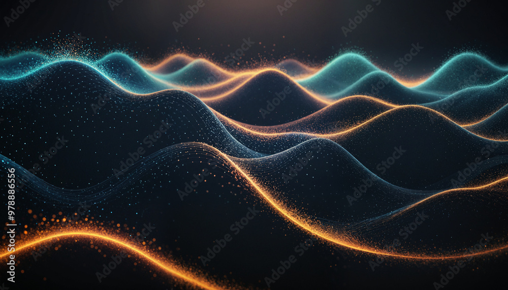Digital Waves Viz | Colorful Digital Waves Viz | Colorful