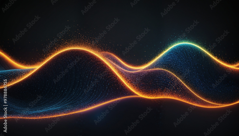 Digital Waves Viz | Colorful Digital Waves Viz | Colorful