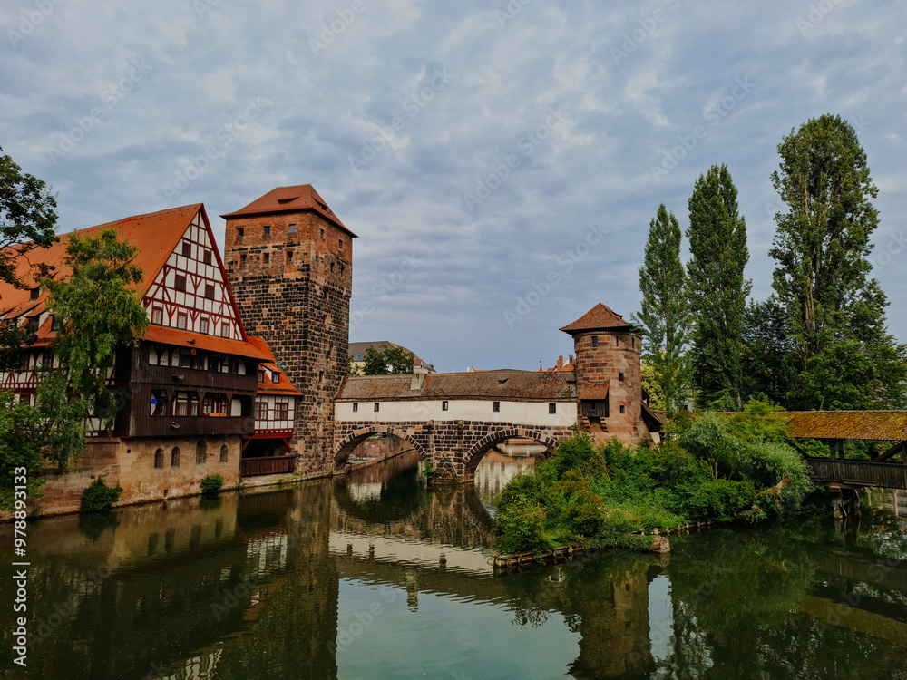 Fototapeta premium Norymberga stare miasto