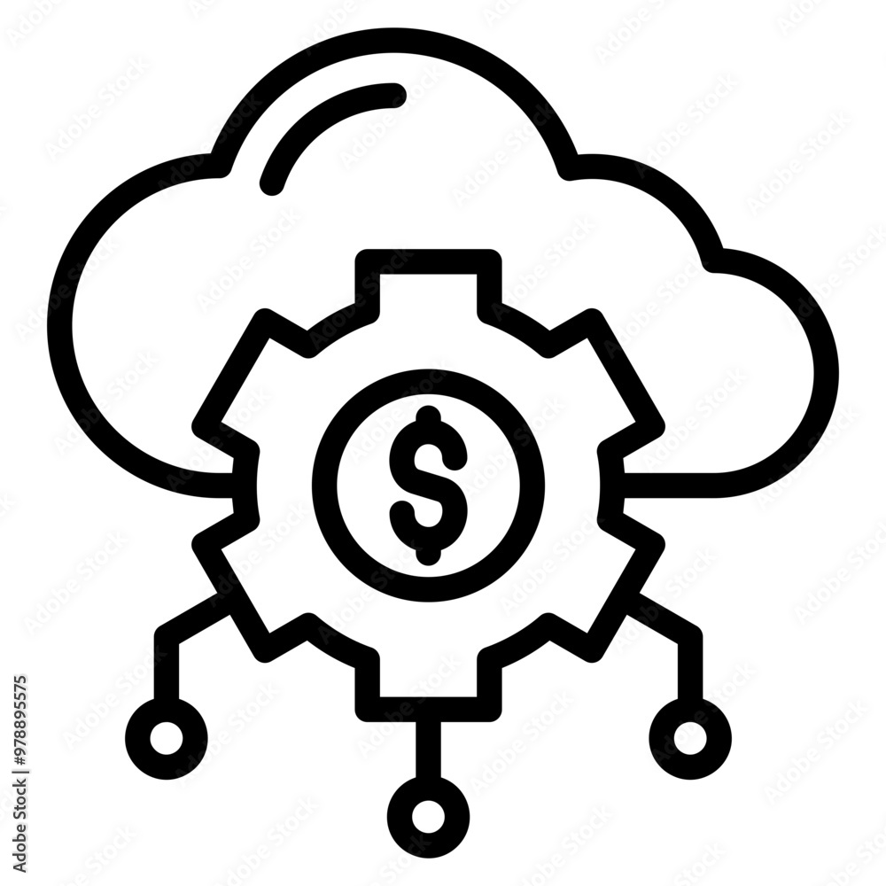 Fintech Api Icon For Design Element Fintech Api Icon For Design Element