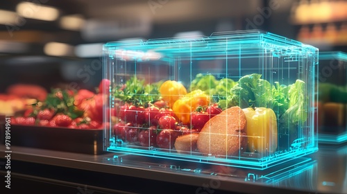 Revolutionizing Food Storage with a Cutting-Edge Holographic Packaging Design That Keeps Provisions Fresher for Longer photo