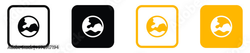 Planet earth icon, world web icon, www globe sign button, public icon - website icon for contact icons.
