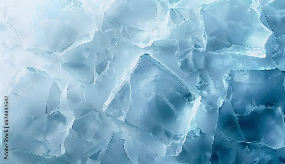 Ice texture background on blue background. Ice texture background on blue background.