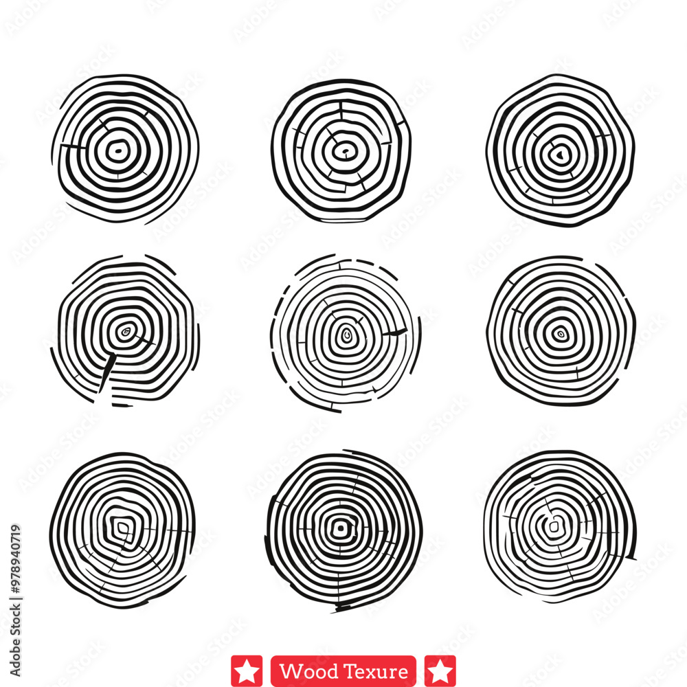 Antique Style Black and White Wooden Texture Antique Style Black and White Wooden Texture