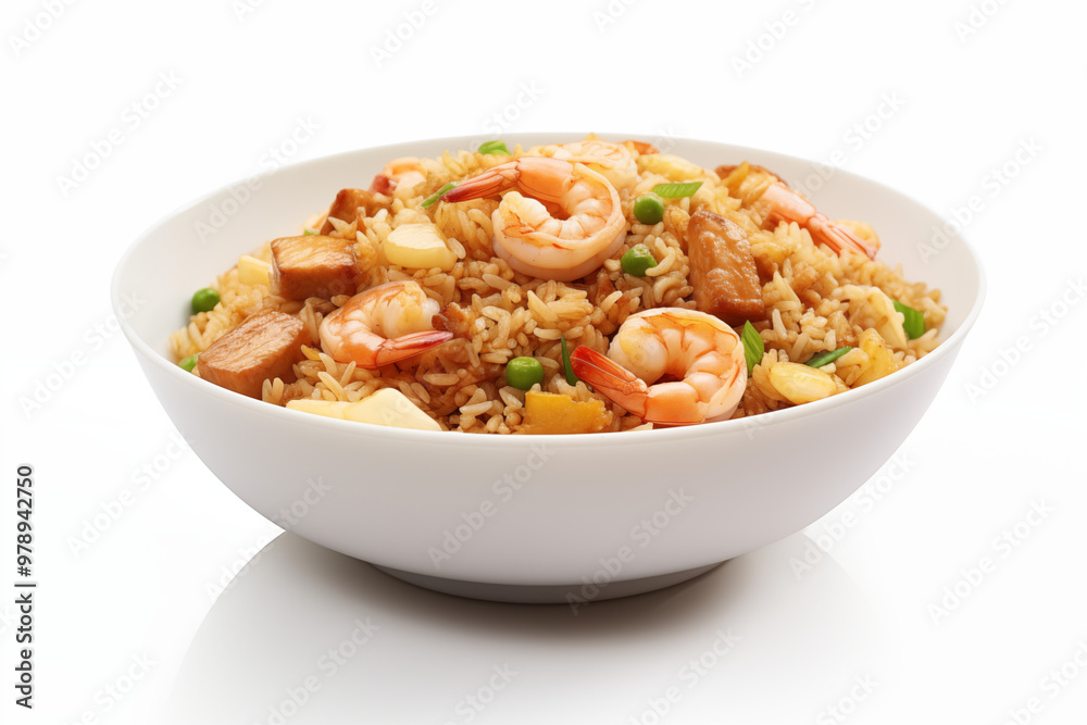 Fried rice on white background. Fried rice themes. Asian cuisine themes. Asian restaurant. Paella cooking. PNG cut out. Image for graphic designer. Image for flyers.
Fried rice on white background. Fried rice themes. Asian cuisine themes. Asian restaurant. Paella cooking. PNG cut out. Image for graphic designer. Image for flyers.
