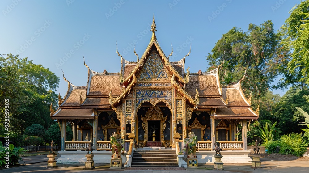 Fototapeta premium Thailand temple wallpaper