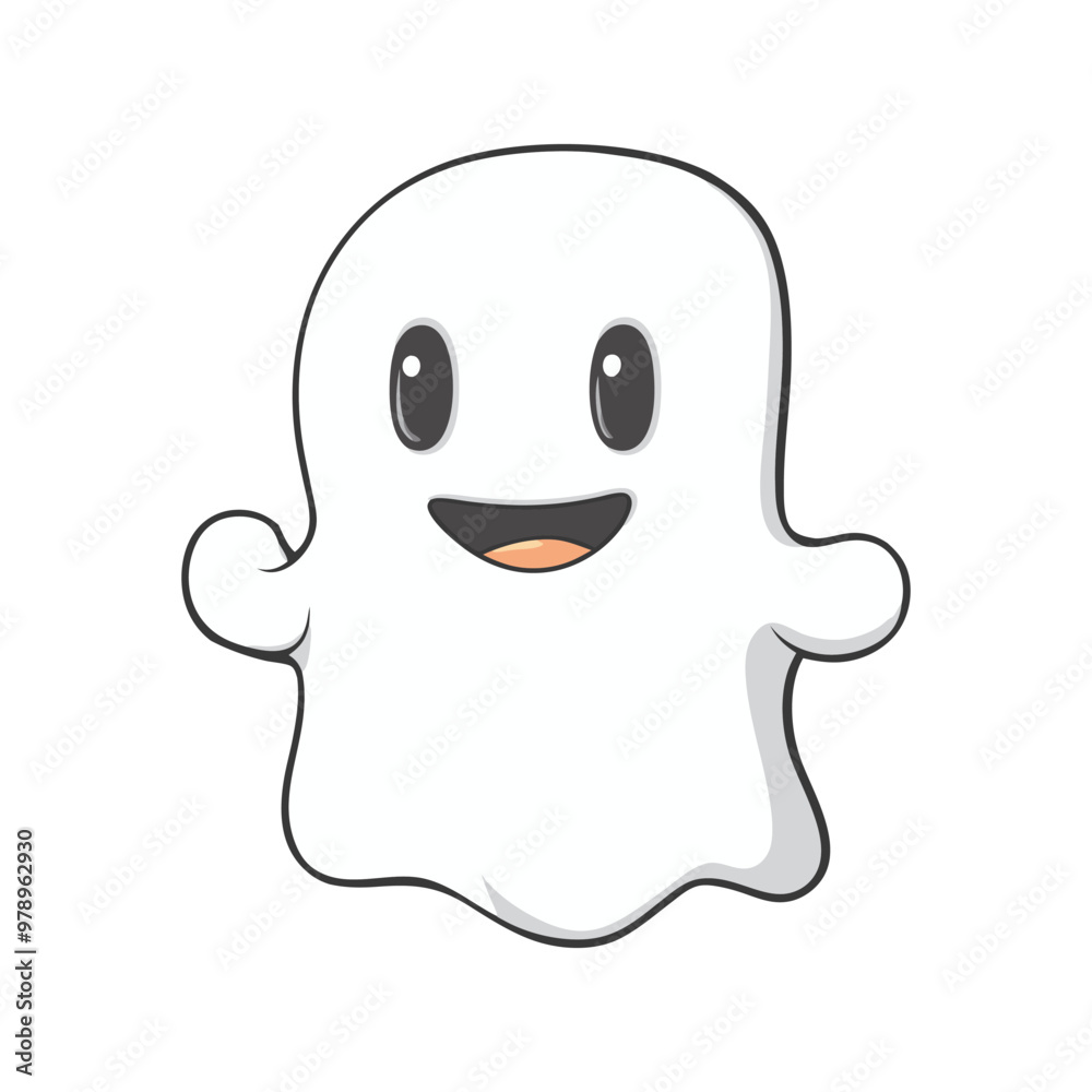Cute Boo Vector Halloween Design Element, Cute Halloween Ghost Vector Clipart Design. Cute Boo Vector Halloween Design Element, Cute Halloween Ghost Vector Clipart Design.