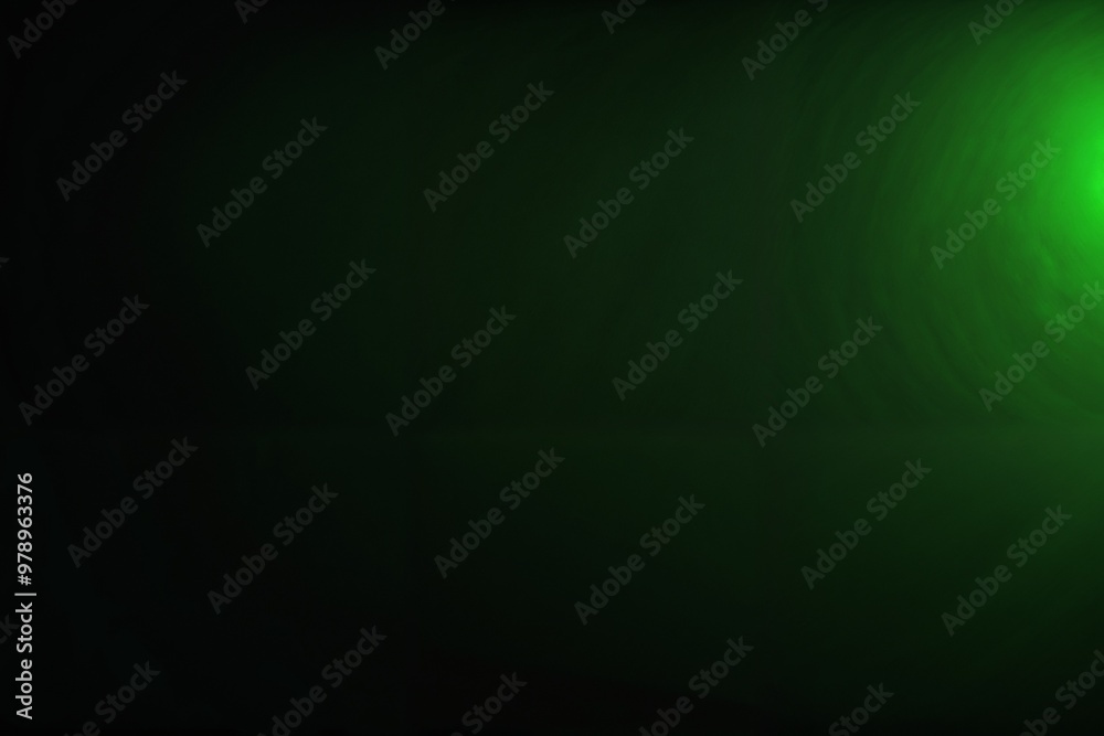 A mysterious green and black abstract background with glowing lights, ideal for science fiction, technology, or dark, futuristic concepts. A mysterious green and black abstract background with glowing lights, ideal for science fiction, technology, or dark, futuristic concepts.