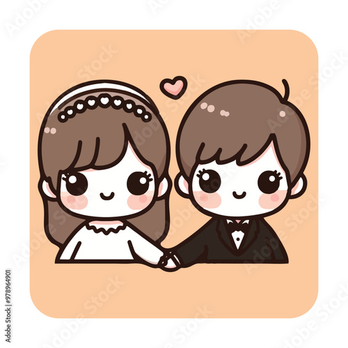 Cute couple of lovers who are in love