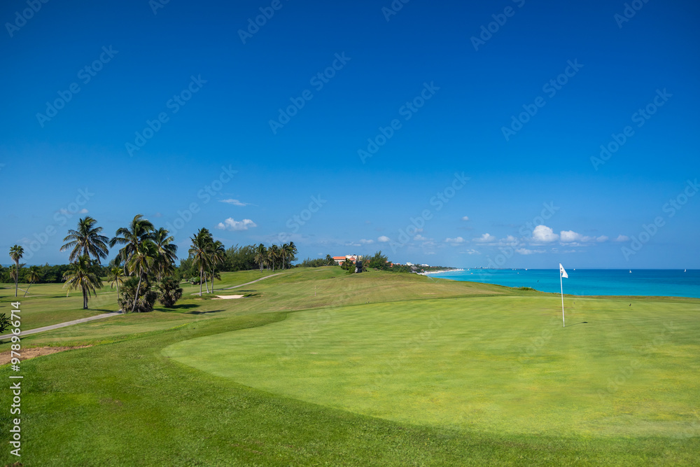 Scenic Cuban Golf Course with Caribbean Views Scenic Cuban Golf Course with Caribbean Views