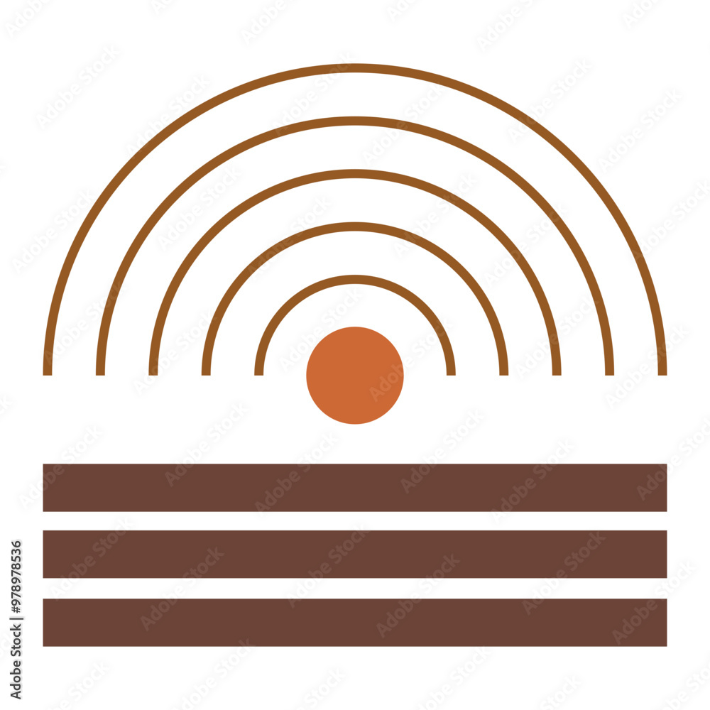 Boho Shape Illustration Boho Shape Illustration