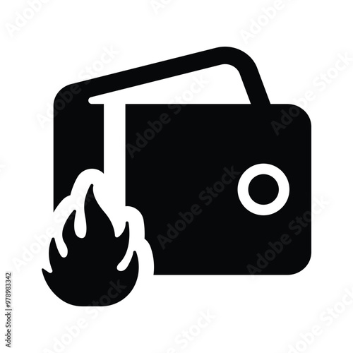 Hot wallet icon