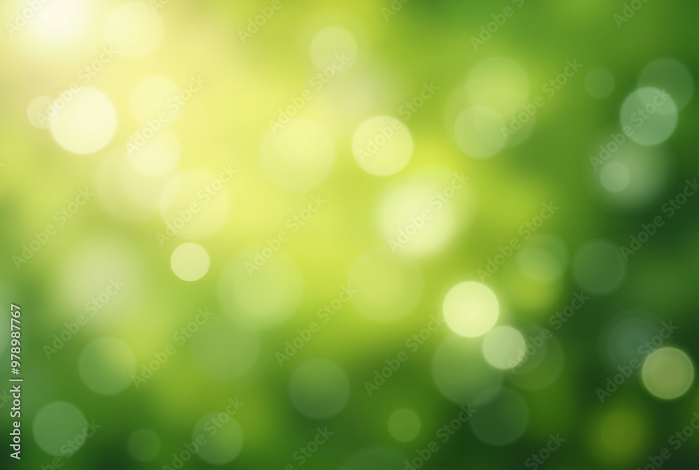 Vibrant Spring Abstract Banner: Green Bokeh Lights for Nature-Inspired Designs, Wellness Promotions, and Seasonal Marketing Vibrant Spring Abstract Banner: Green Bokeh Lights for Nature-Inspired Designs, Wellness Promotions, and Seasonal Marketing