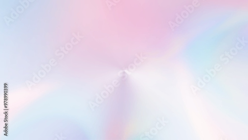 Holographic abstract background. Bright holographic backdrop with gradient mesh. 90s, 80s retro style. Vector holographic abstract background. Holographic foil texture for your design. 