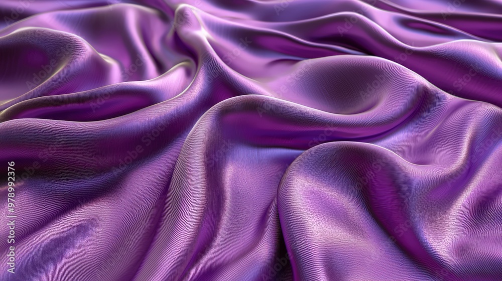 Obraz premium Abstract Purple Silk Fabric Background