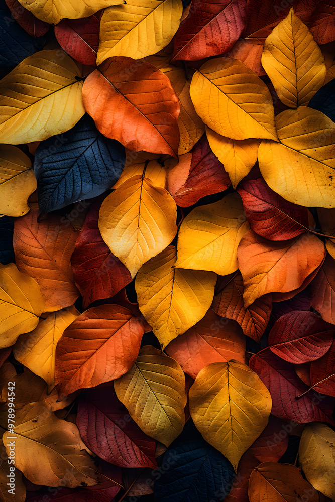 a bunch of autumn leaves a bunch of autumn leaves