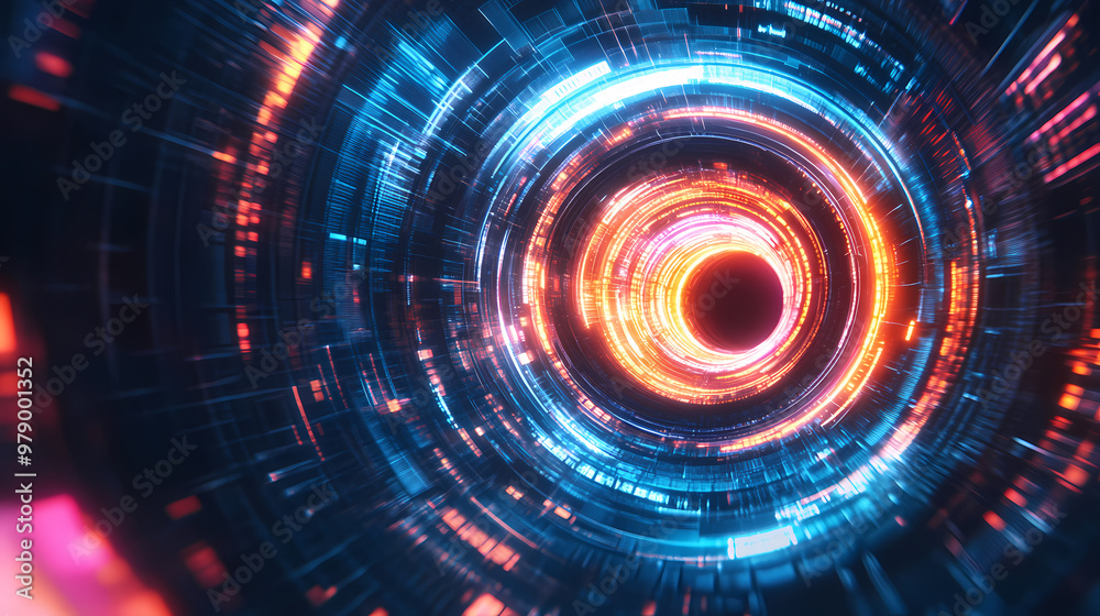 Rotating light energy vortex Rotating light energy vortex