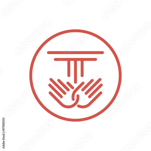 logo concept lawyer divorce