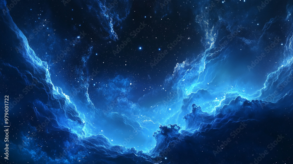 Background tile image of night magic sky palewave, magic
