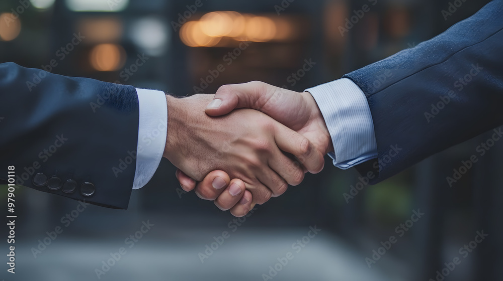 Closeup of handshake of business partners
Closeup of handshake of business partners