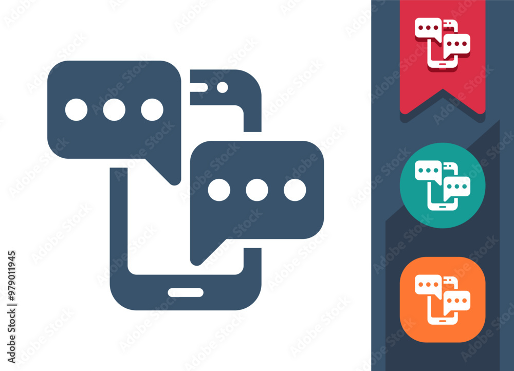 Smartphone Icon. Mobile Phone, Telephone, Phone Call, Conversation, Texting, Text Message Smartphone Icon. Mobile Phone, Telephone, Phone Call, Conversation, Texting, Text Message