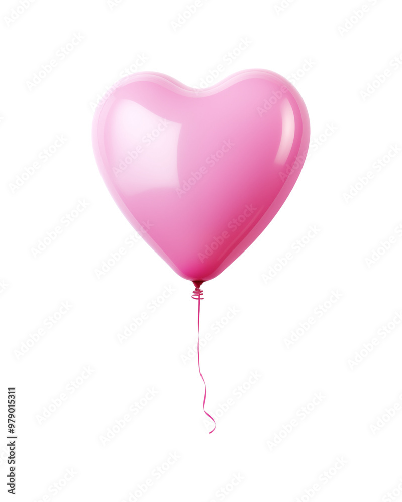 Pink heart shaped balloons on a white background are suitable for Valentine's Day, celebrations, love themes, greeting cards, social media posts, and crafts. Generative AI Pink heart shaped balloons on a white background are suitable for Valentine's Day, celebrations, love themes, greeting cards, social media posts, and crafts. Generative AI