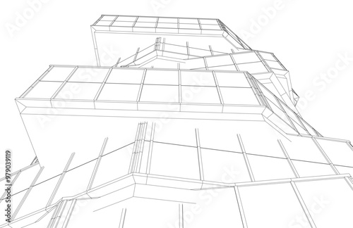 Abstract architectural design