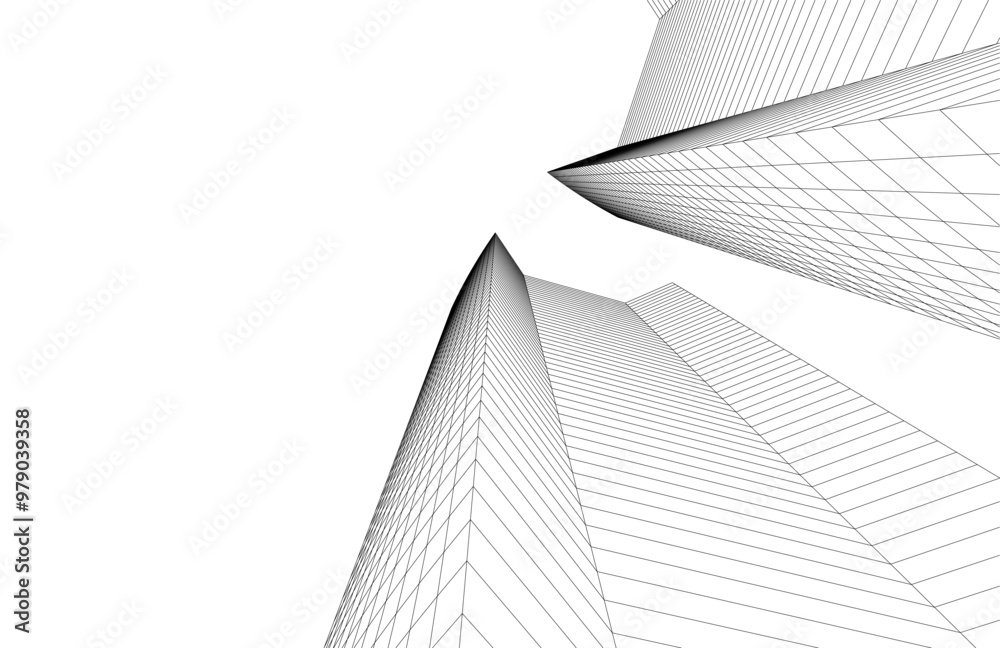 Abstract architectural design Abstract architectural design