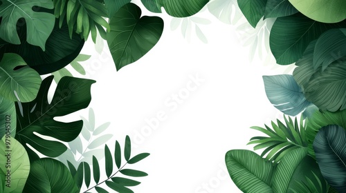 Illustrate a lush forest canopy from a high-angle view aerial perspective, emphasizing the play of light and shadow among the leaves in a realistic style