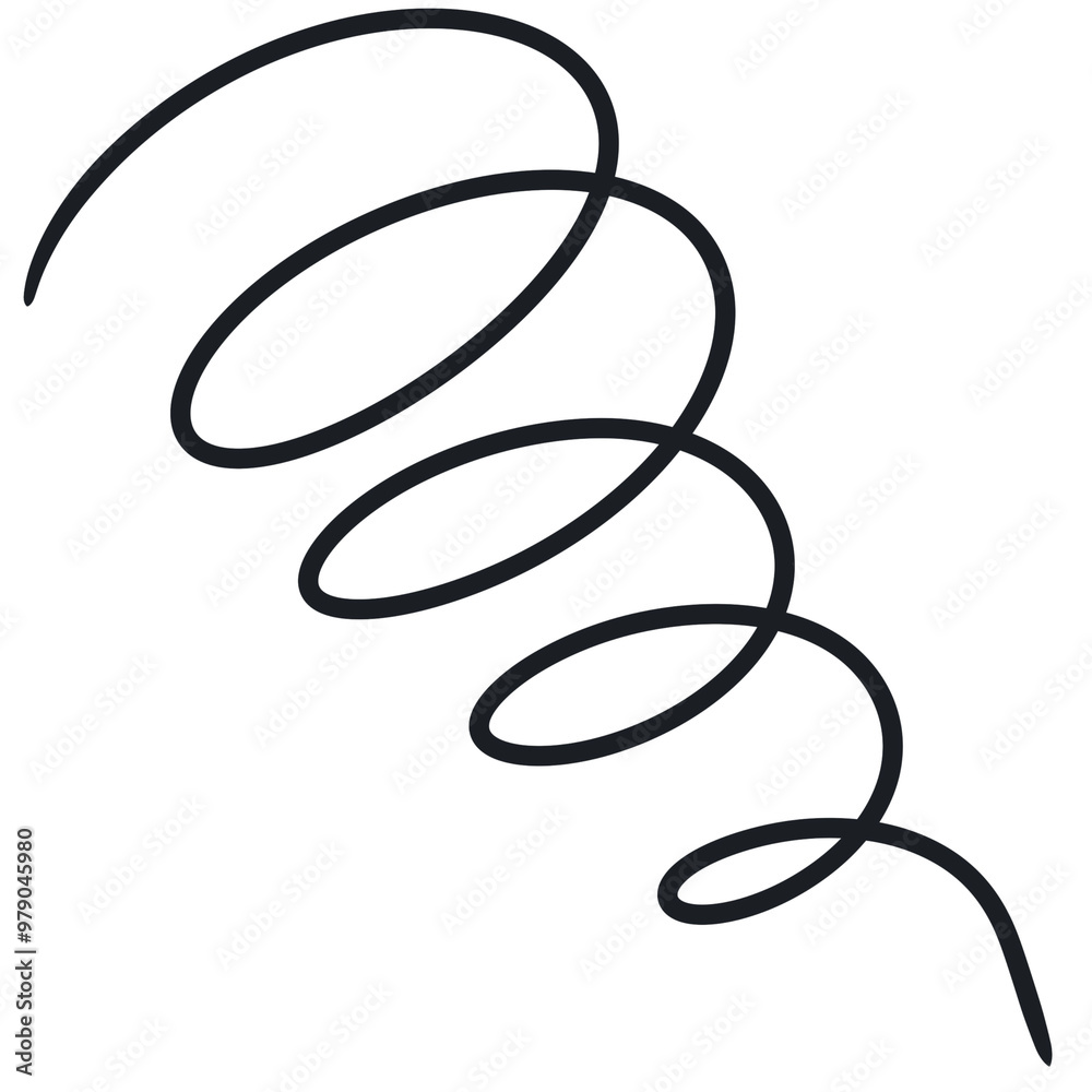 illustration of a string illustration of a string