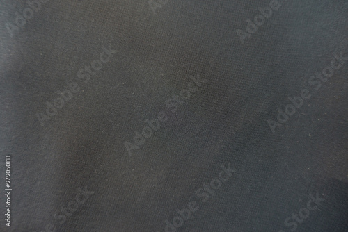Dark anthracite grey nylon chiffon fabric texture
