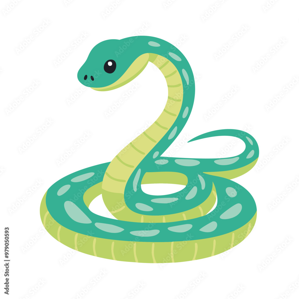 ヘビのビクターイラスト ヘビのビクターイラスト