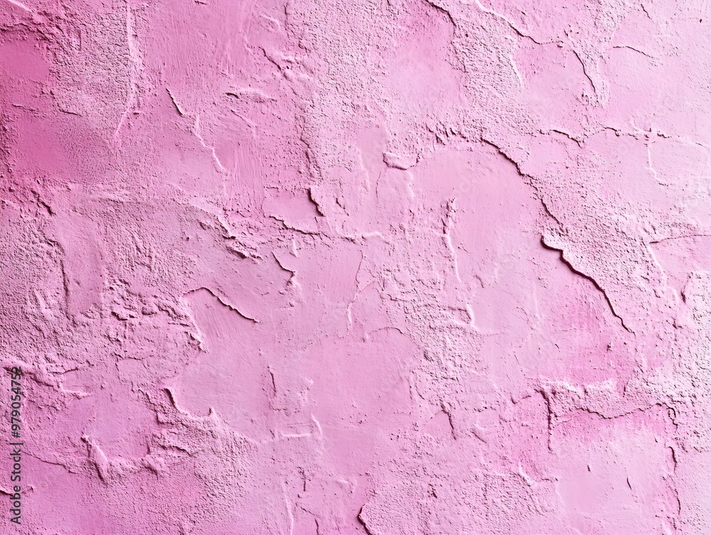 Fototapeta premium A textured pink wall with a rough surface, suitable for backgrounds or design elements.