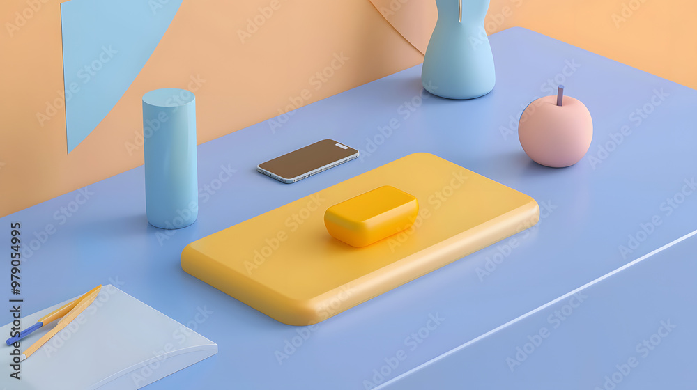 Mockup icon Product Design 3d Cartoon Mockup icon Product Design 3d Cartoon