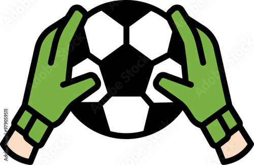 Football Goalkeeper Icon