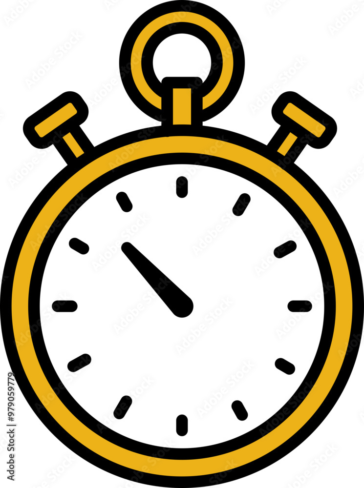 Football Equipment Football Icon Stopwatch Football Equipment Football Icon Stopwatch