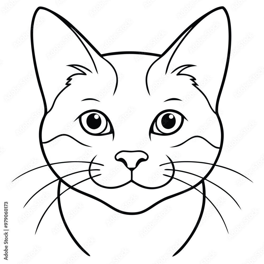 Obraz premium close-up-portrait-of-cat.eps