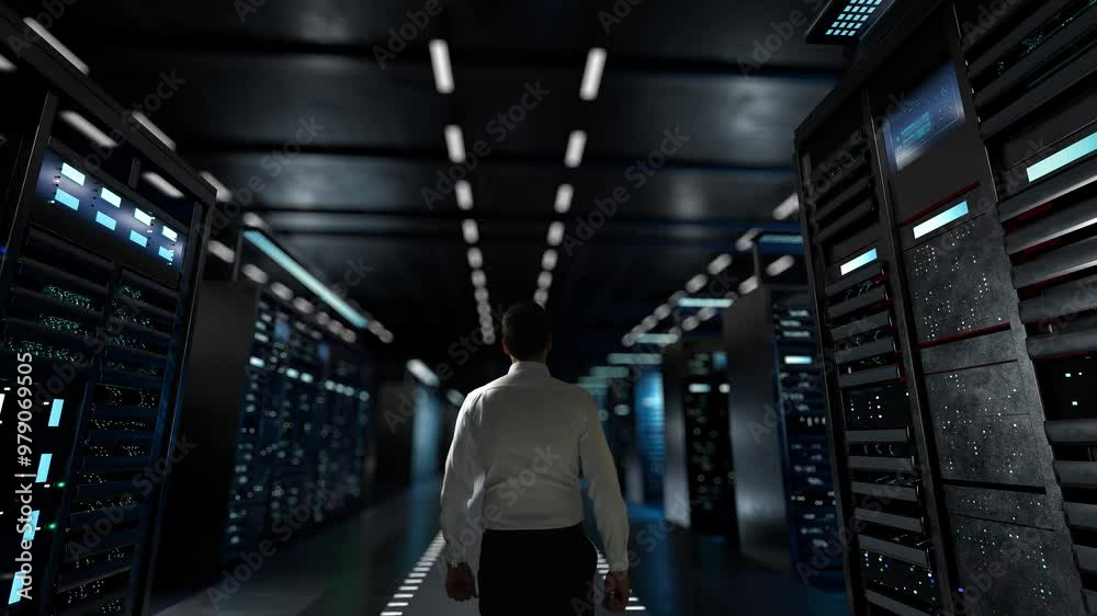 free webinar. IT Administrator Activating Modern Data Center Server with Hologram.