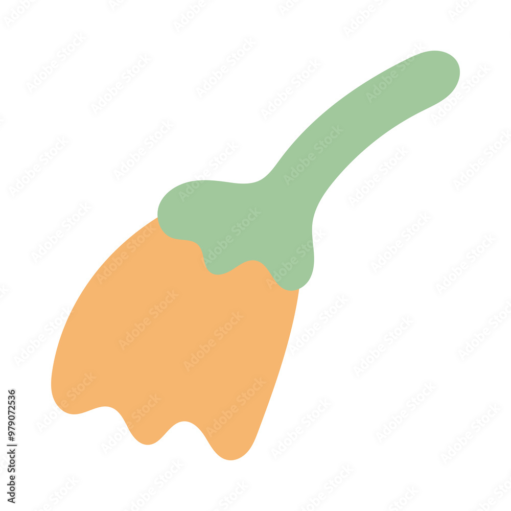 Obraz premium しおれたオレンジ色のチューリップの花⭐︎PNG