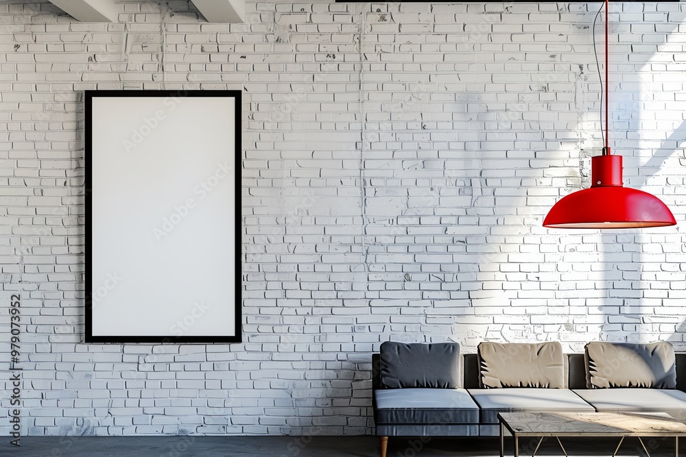 Fototapeta premium loft-style interior. place for the text
